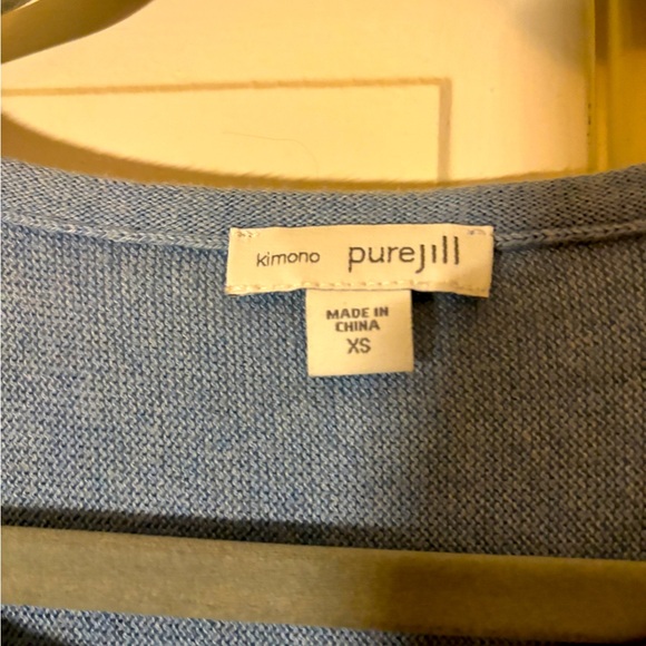 J.Jill kimono sweater in light blue. Size XS - Picture 3 of 3